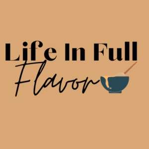 Life in full flavor blog site identity image for foodie pro theme